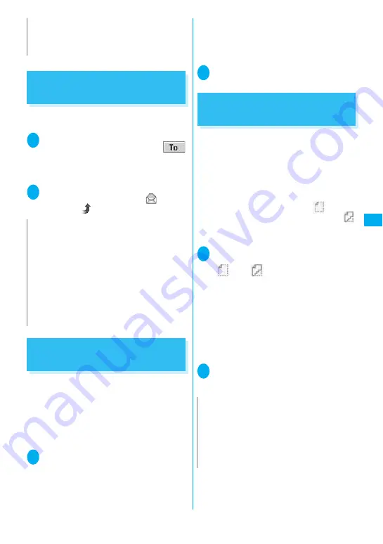 NTT docomo FOMA N705i Instruction Manual Download Page 185