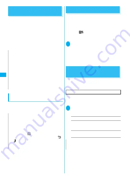 NTT docomo FOMA N705i Instruction Manual Download Page 208