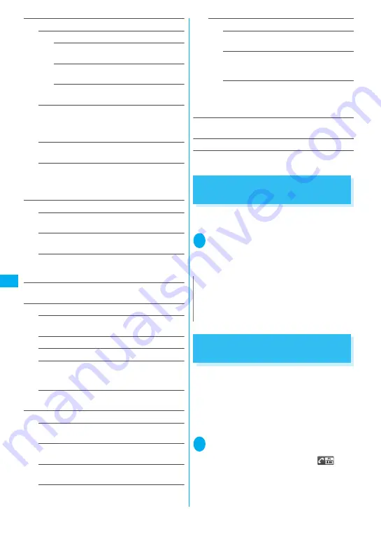 NTT docomo FOMA N705i Instruction Manual Download Page 240