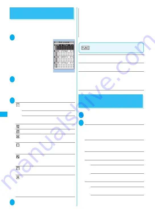 NTT docomo FOMA N705i Instruction Manual Download Page 242