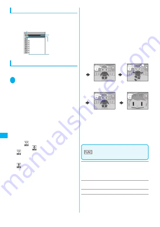 NTT docomo FOMA N705i Instruction Manual Download Page 264