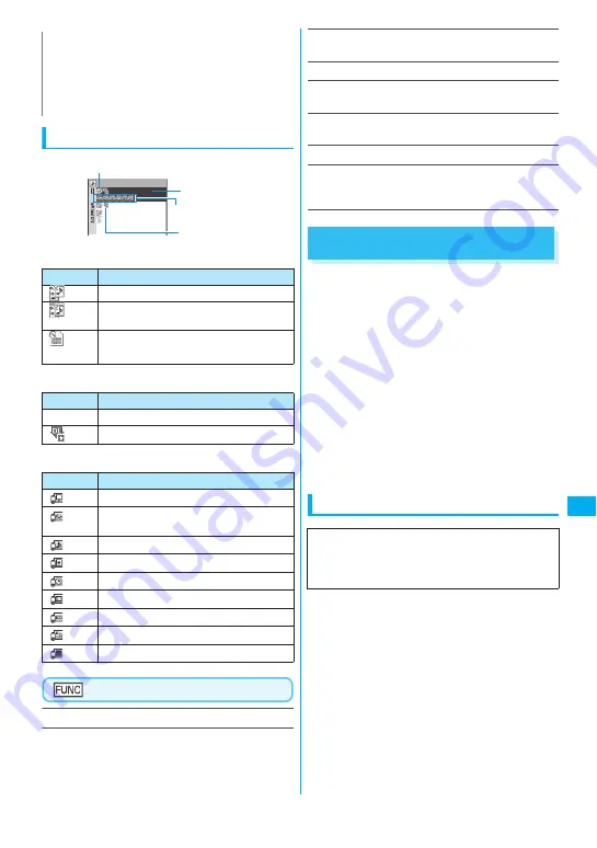 NTT docomo FOMA N705i Instruction Manual Download Page 269