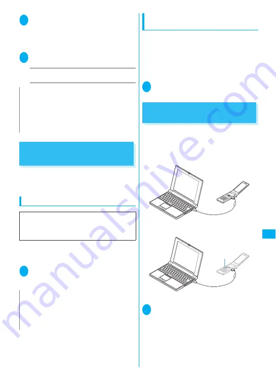 NTT docomo FOMA N705i Instruction Manual Download Page 277