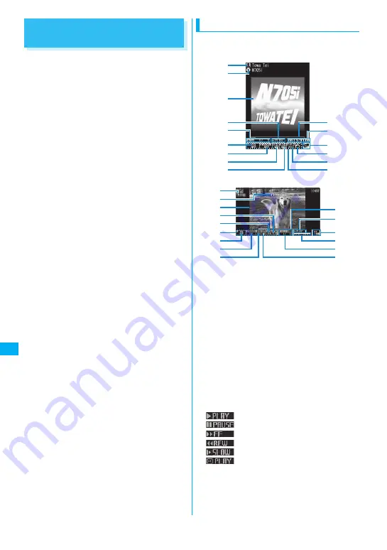 NTT docomo FOMA N705i Instruction Manual Download Page 304