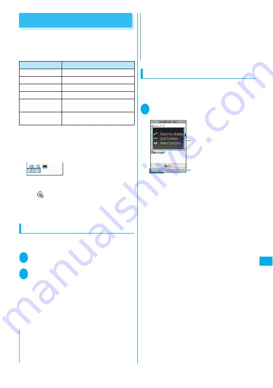 NTT docomo FOMA N705i Instruction Manual Download Page 311