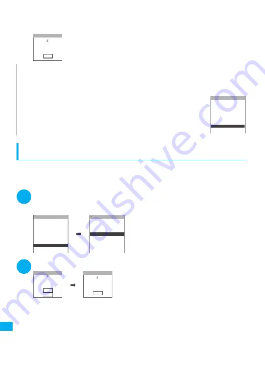 NTT docomo FOMA N705i Instruction Manual Download Page 414