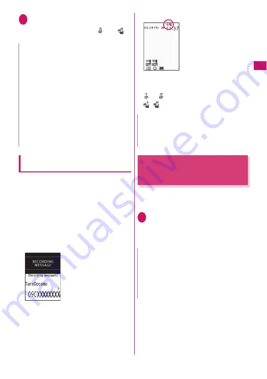 NTT docomo FOMA N706i Instruction Manual Download Page 71