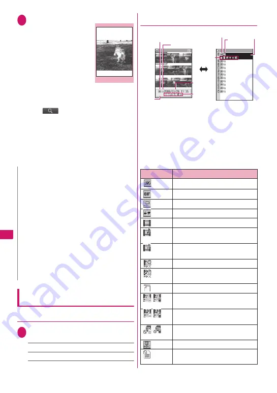 NTT docomo FOMA N706i Instruction Manual Download Page 254