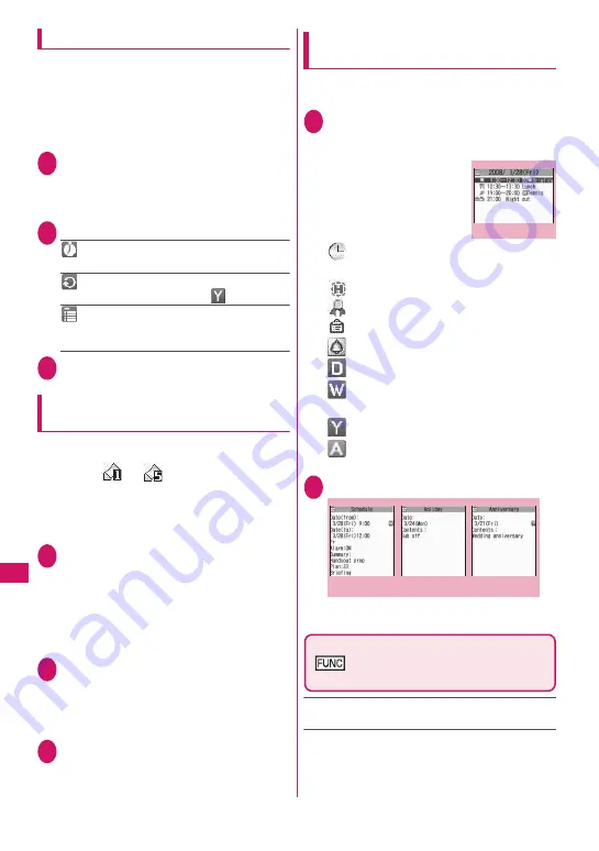 NTT docomo FOMA N706i Instruction Manual Download Page 316