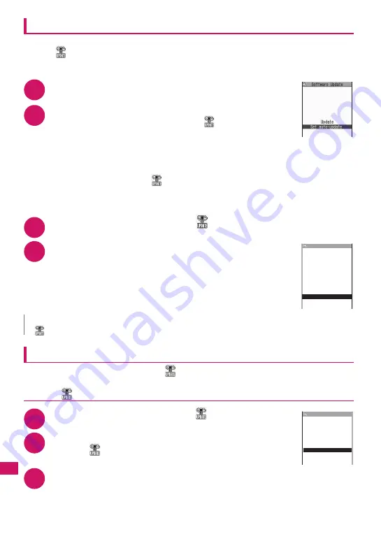 NTT docomo FOMA N706i Instruction Manual Download Page 412