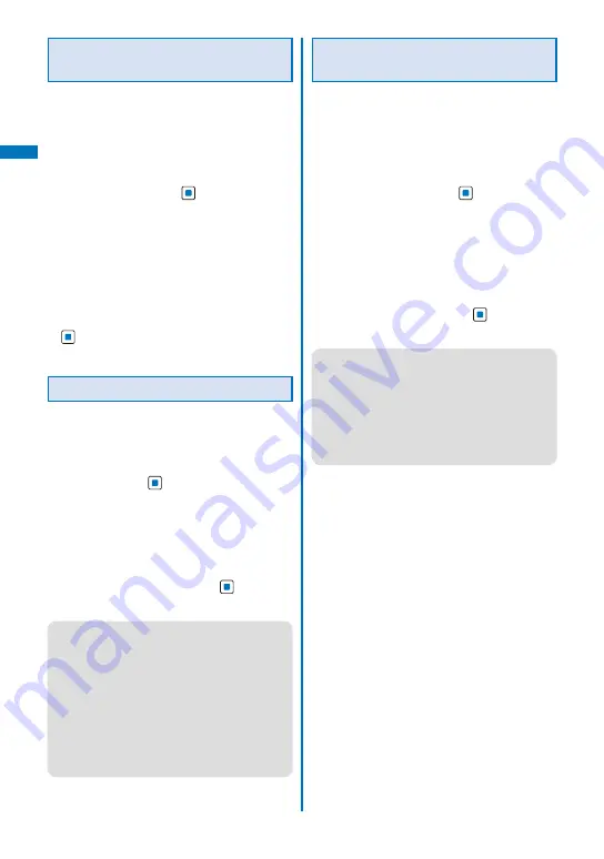 NTT docomo FOMA SO906i User Manual Download Page 90