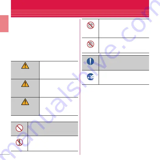 NTT docomo Style F-01E Скачать руководство пользователя страница 8