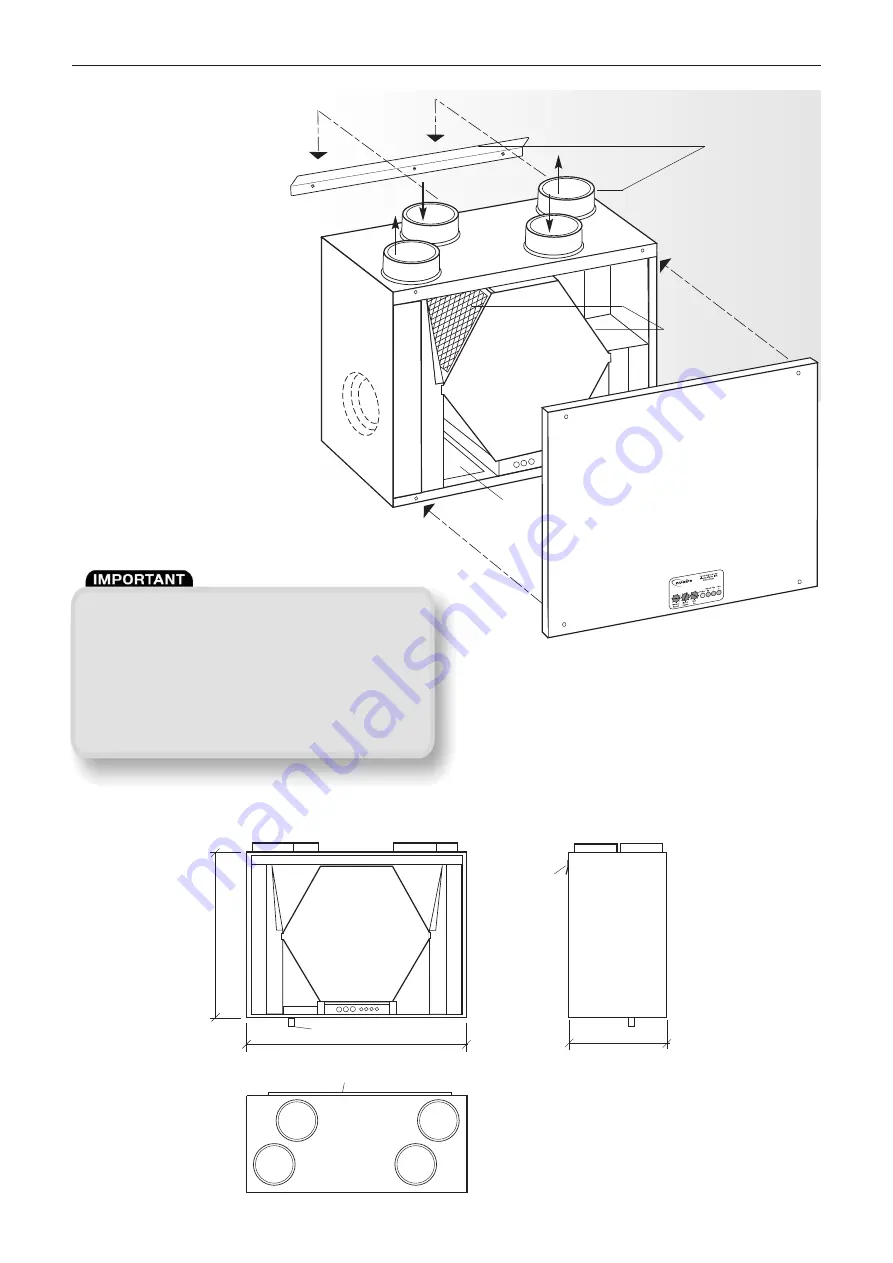 Nuaire Group MRXBOX95-WALL Installation And Maintenance Manual Download Page 2