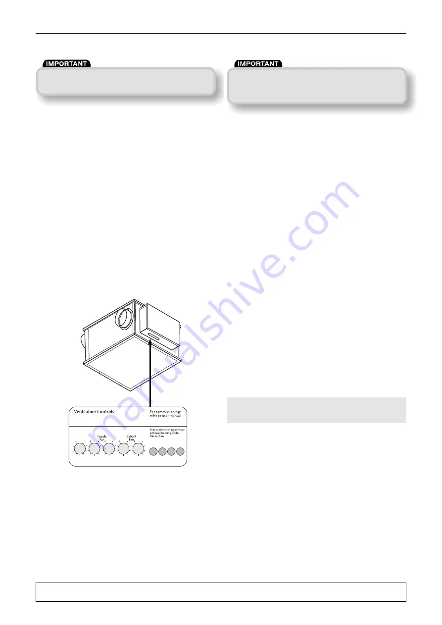 Nuaire Group XBOXER-MICRO Installation And Maintenance Manual Download Page 6