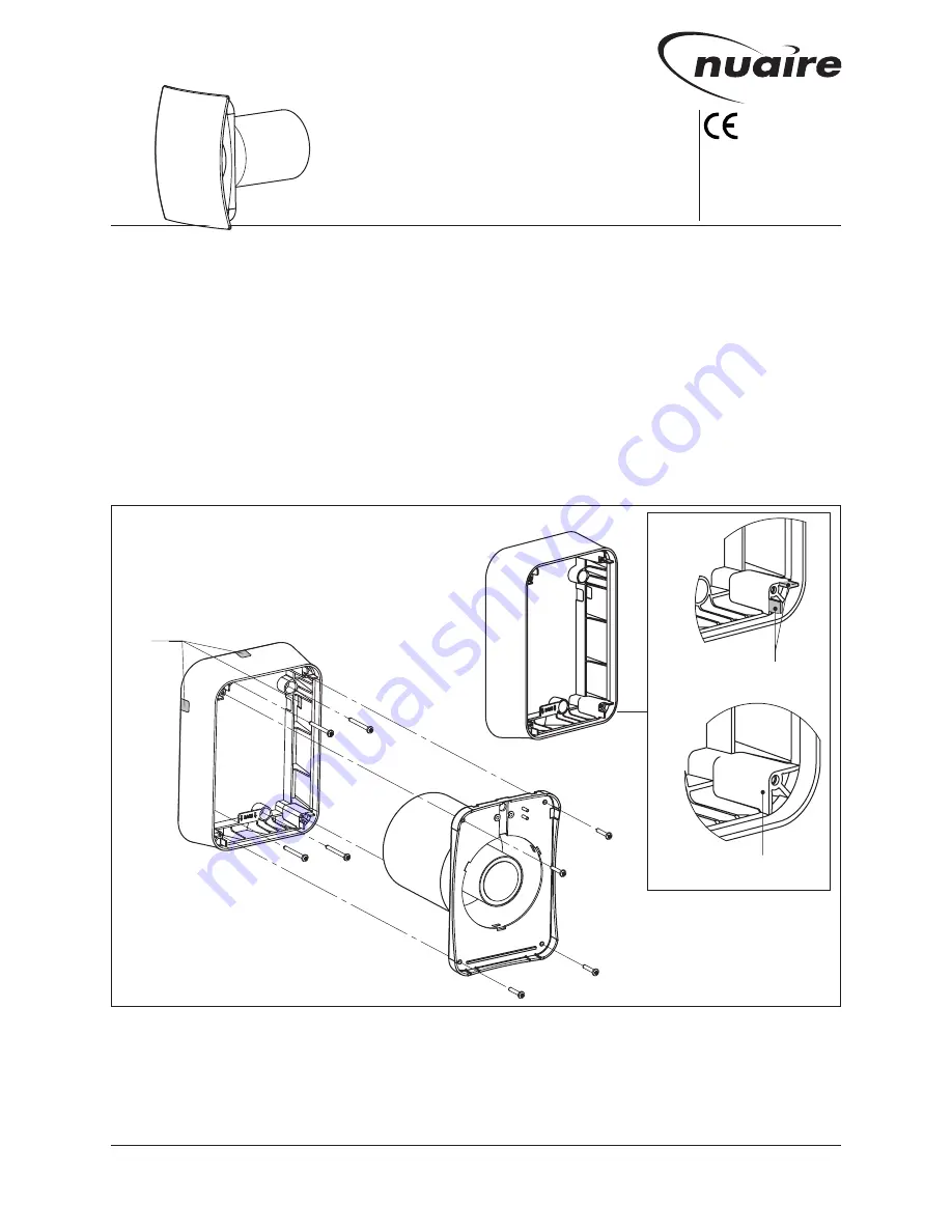 NuAire dMEV+H Installation Manual Download Page 1