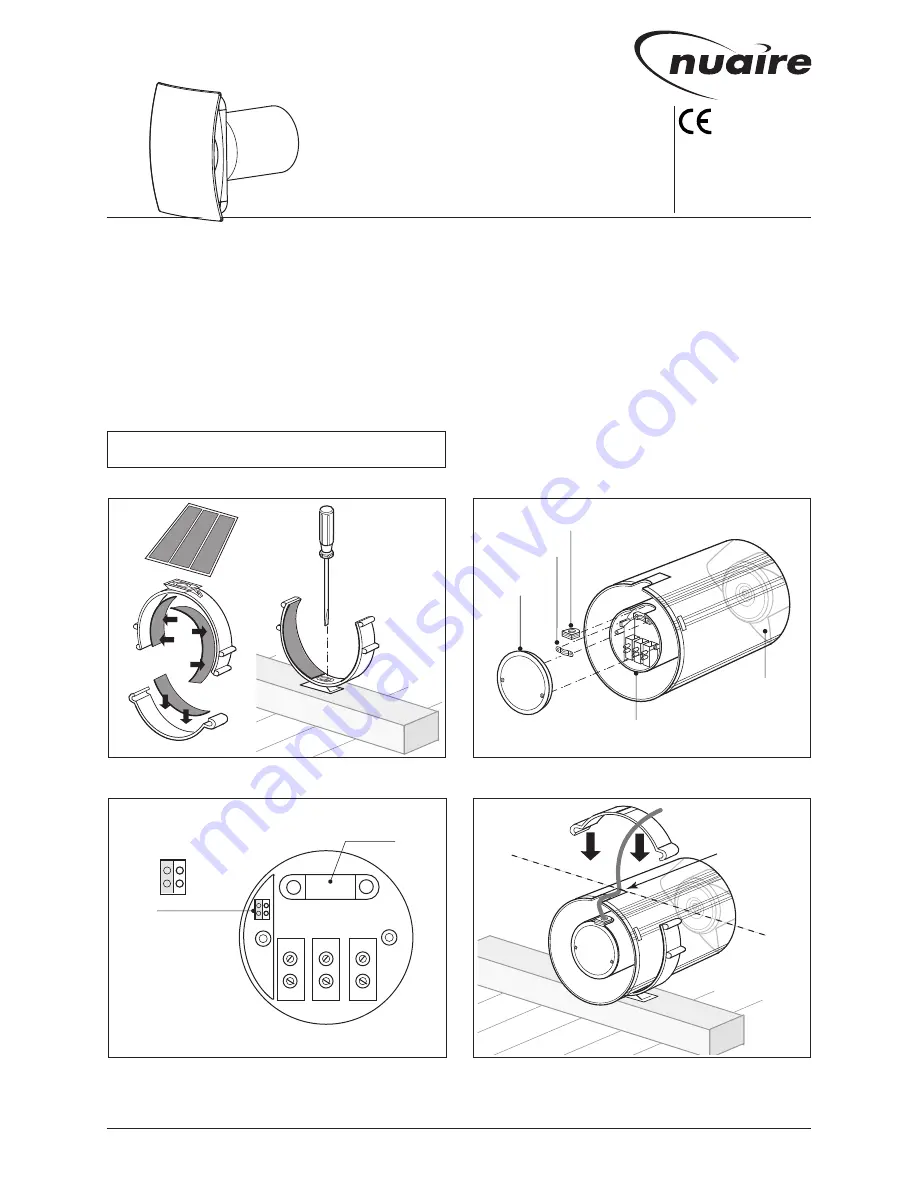 NuAire dMEV+ Installation Manual Download Page 1