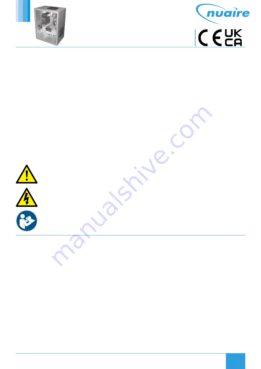 NuAire ES-ISCT Installation Manual Download Page 1