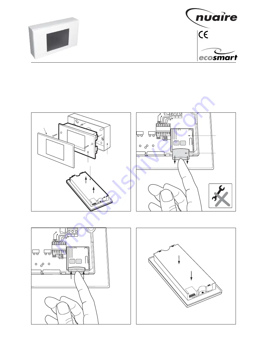 NuAire ES-LCD Installation & Operating Instructions Manual Download Page 1