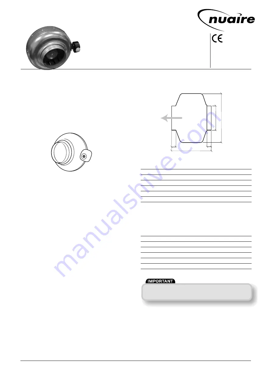 NuAire NALT-H Series Installation And Maintenance Download Page 1