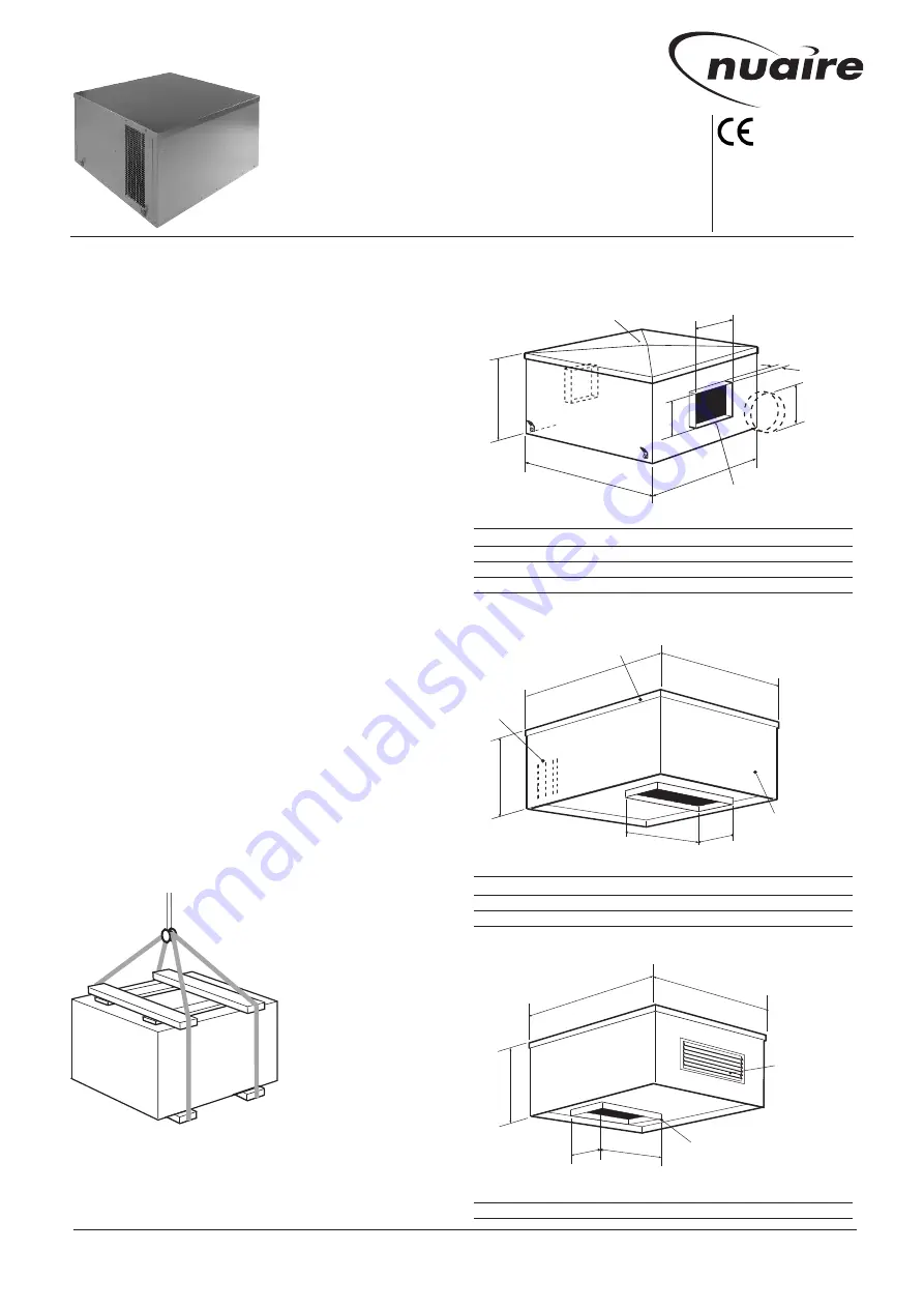 NuAire NALTF Series Installation And Maintenance Manual Download Page 1