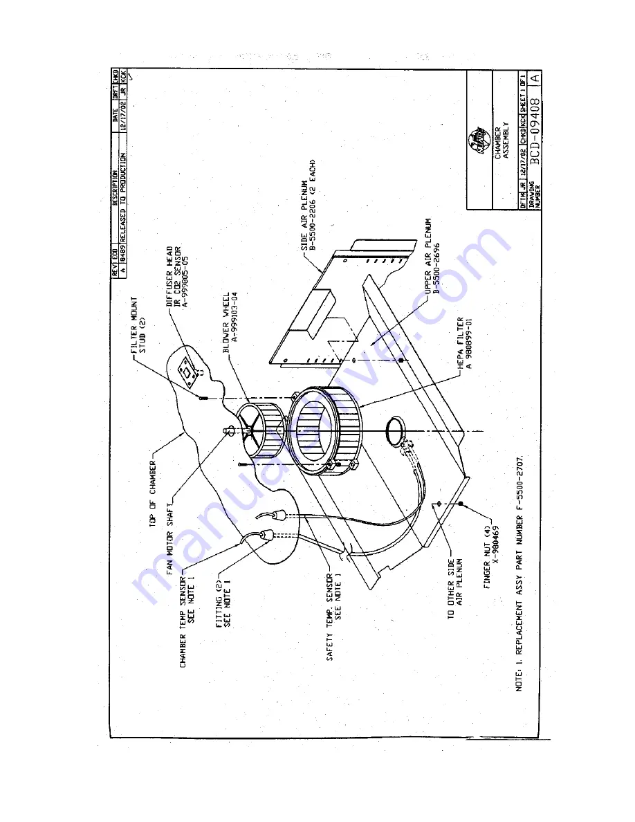 NuAire NU-5500 Operation And Maintenance Manual Download Page 42