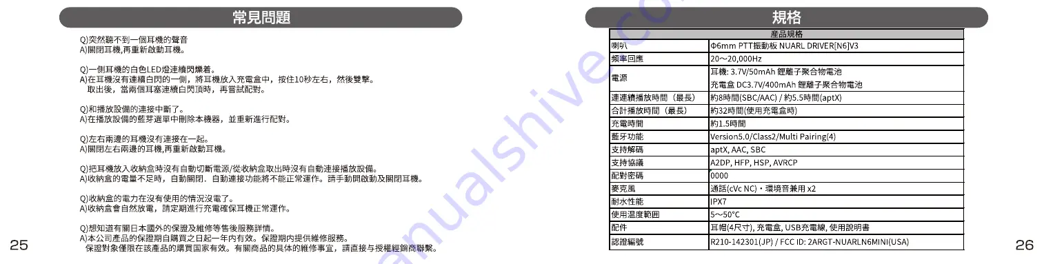 NUARL N6 mini Operating Manual Download Page 14