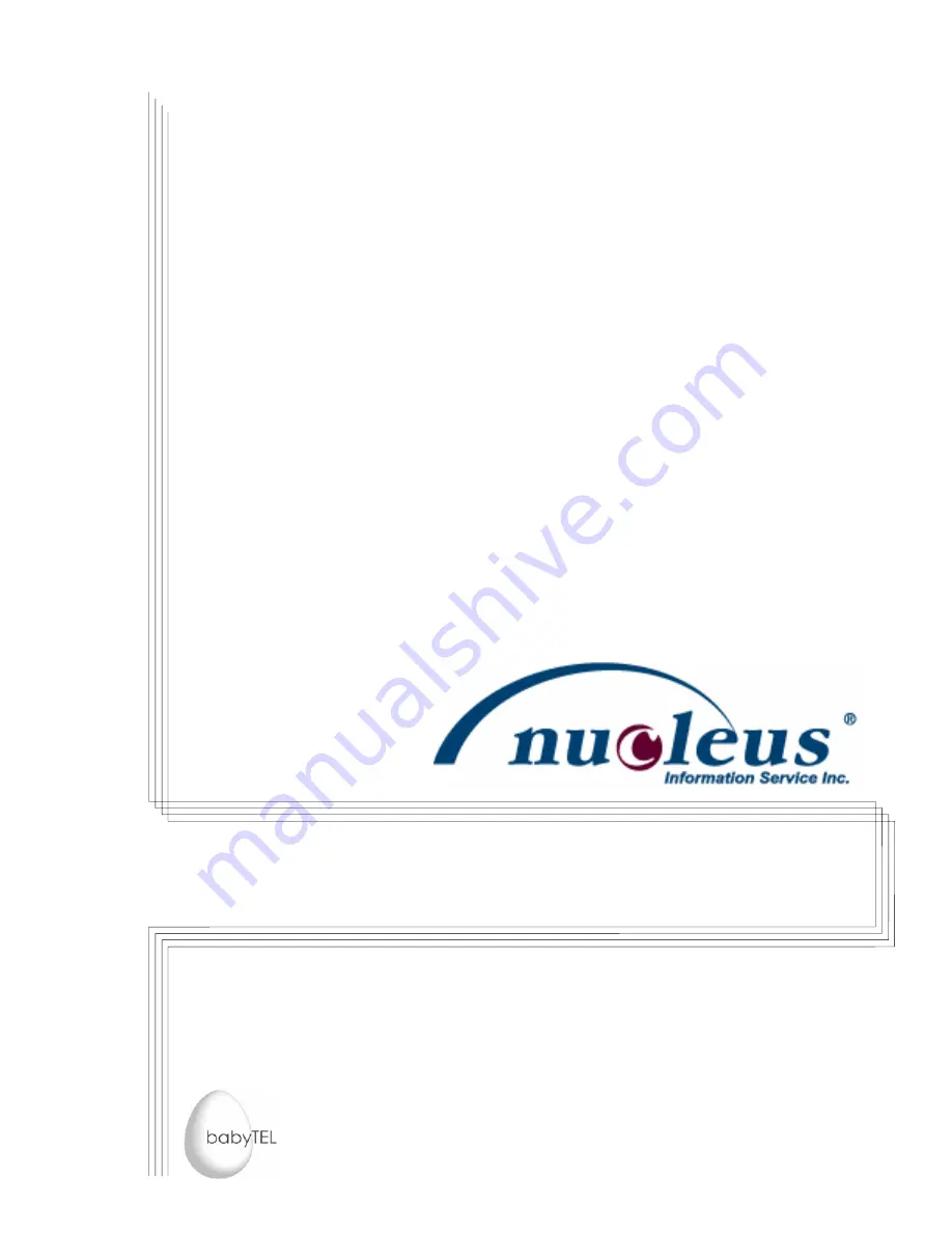 Nucleus babyTEL Customer Self Install Manual Download Page 1