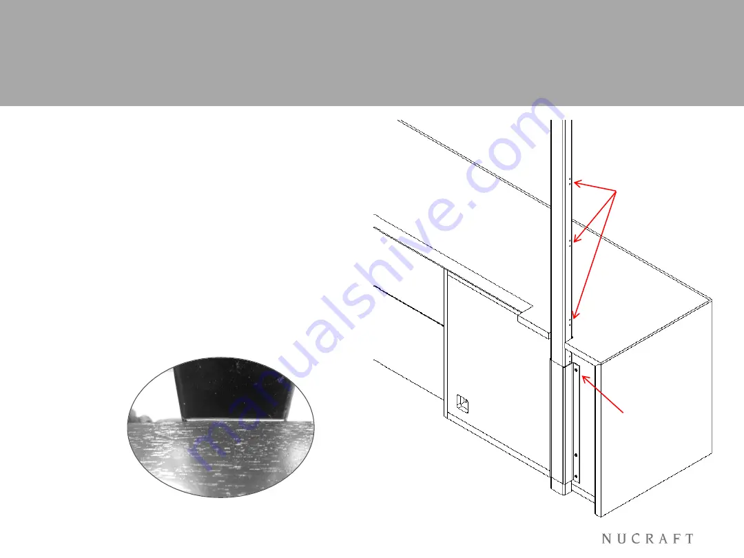 Nucraft Merino Freestanding Installation Instructions Manual Download Page 14