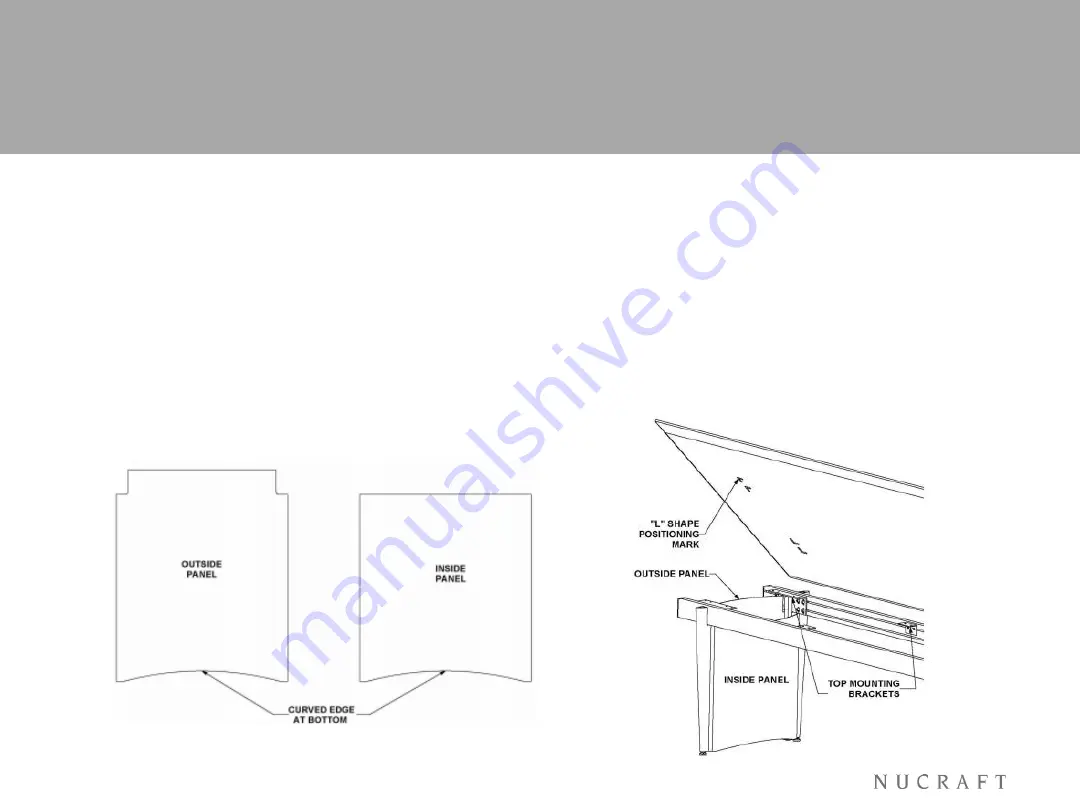 Nucraft Saber Conference Installation Instructions Manual Download Page 6