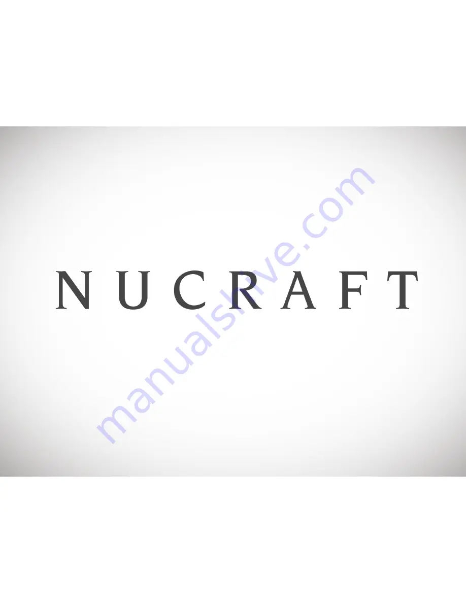 Nucraft Tavola Standing Height and Credenza Installation Instructions Manual Download Page 1