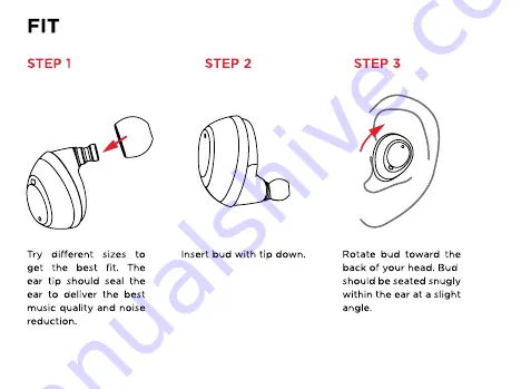 Nuheara IQBUDS Quick Start Manual Download Page 7