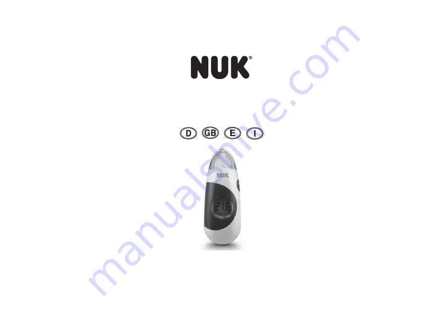 NUK 10.256.345 Operating Instructions Manual Download Page 1