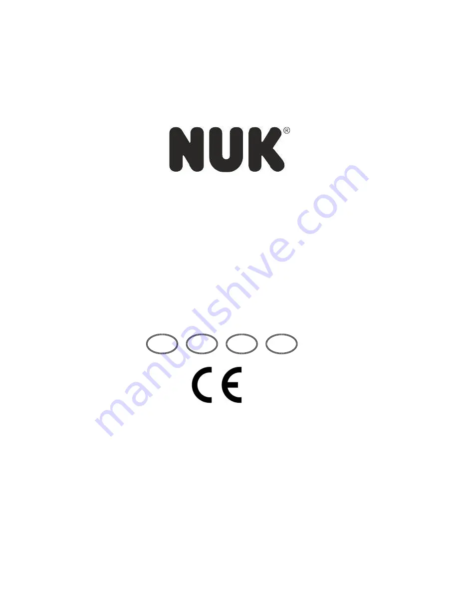 NUK 10.256.380 Operating Instructions & User Manual Download Page 1