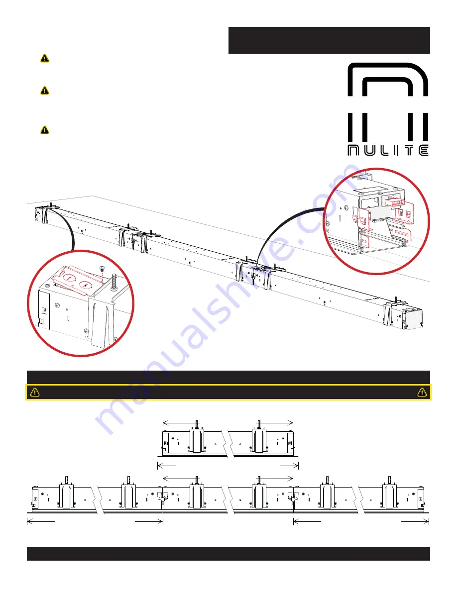 Nulite REGOLO FLANGE Installation Instructions Download Page 1