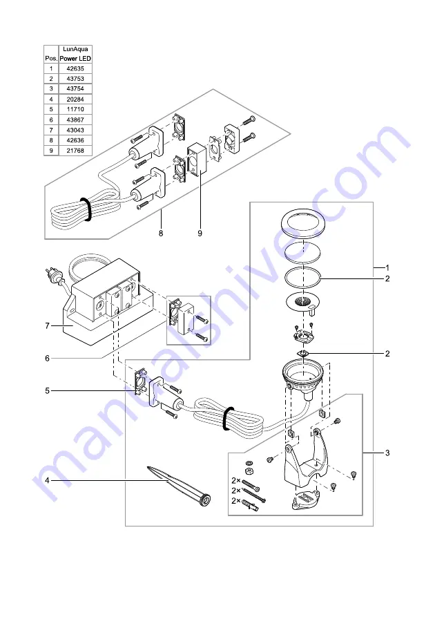 Numa Oase LunAqua Power LED Operating Instructions Manual Download Page 13