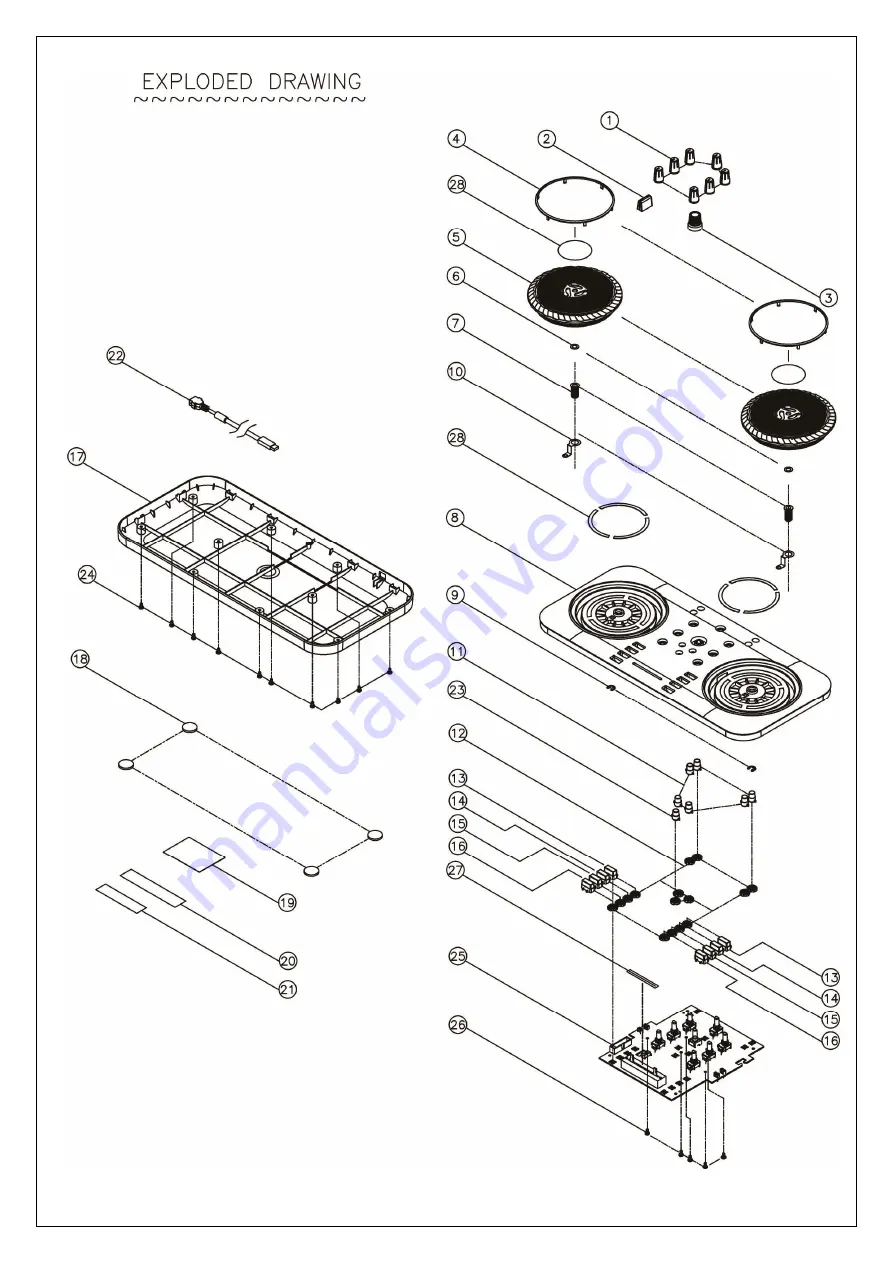 Numark IDJ LIVE II Service Manual Download Page 7