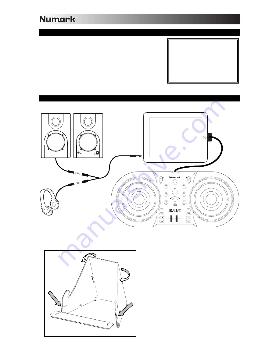 Numark iDJ Live Quick Start Manual Download Page 6