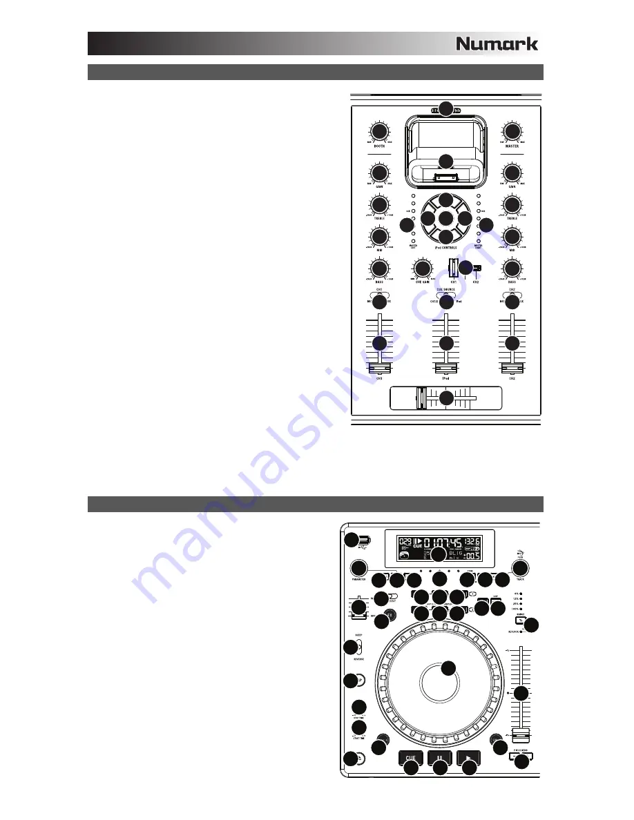 Numark MIX DECK Скачать руководство пользователя страница 27