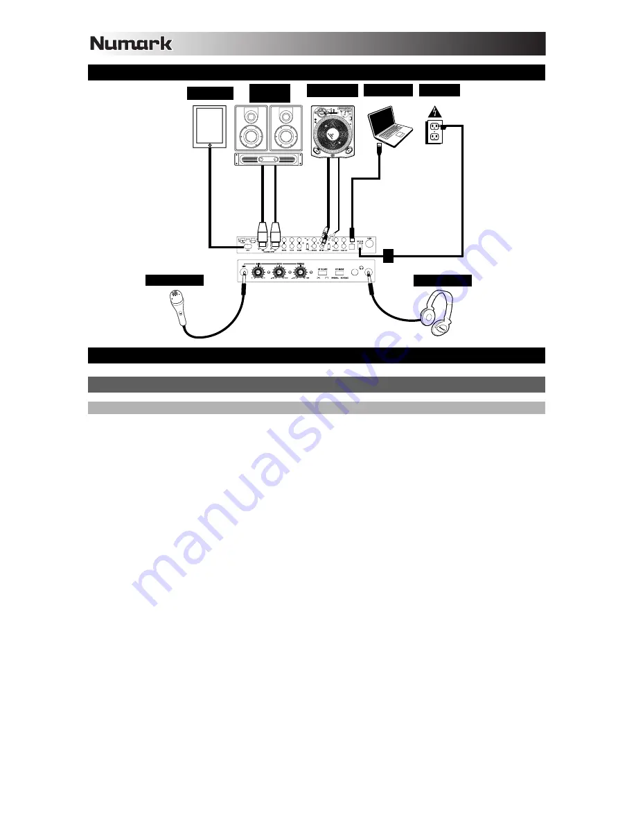 Numark MIXDECX QUAD Quick Start Manual Download Page 4