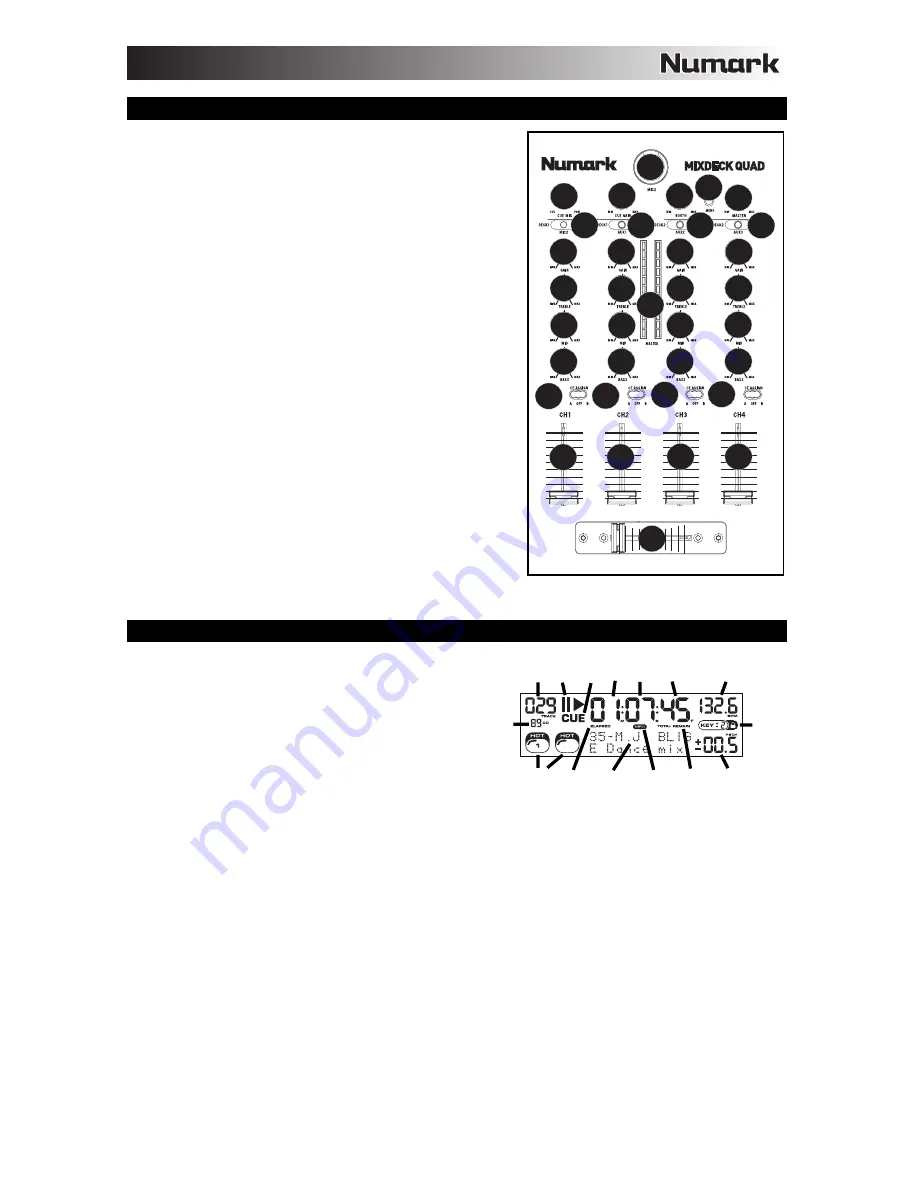 Numark MIXDECX QUAD Quick Start Manual Download Page 9