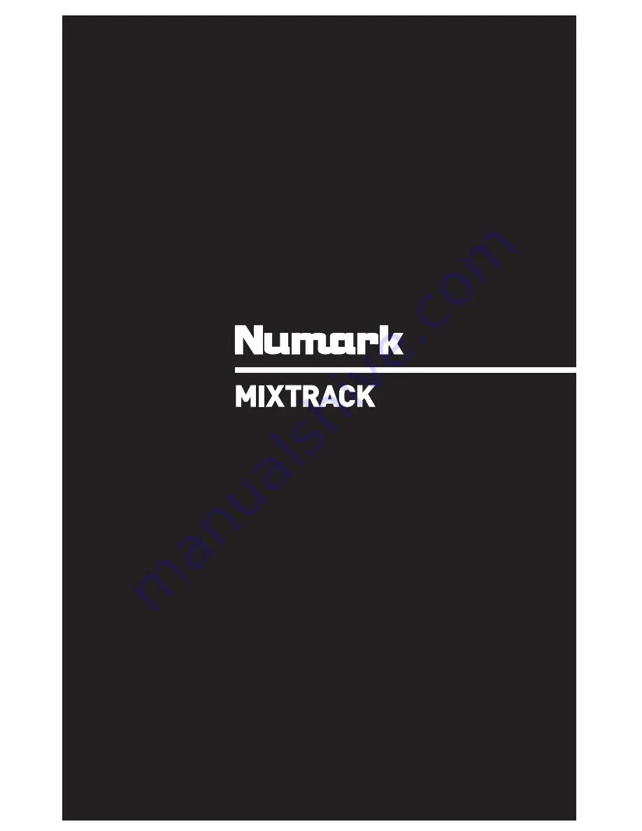 Numark MIXTRACK II User Manual Download Page 1