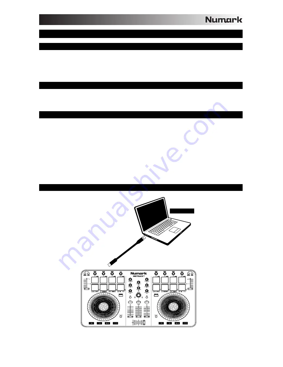 Numark MIXTRACK II User Manual Download Page 13