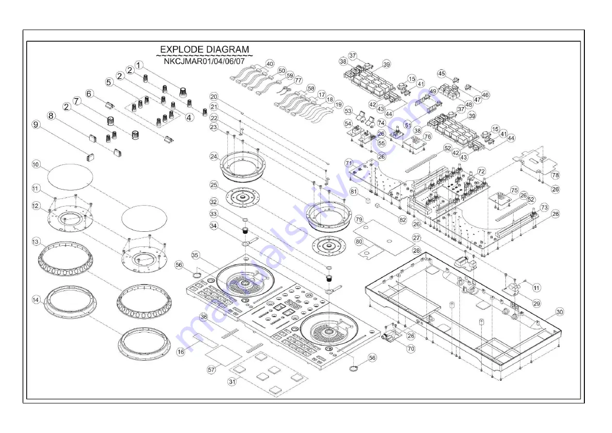 Numark MixTrack Pro FX Service Manual Download Page 13