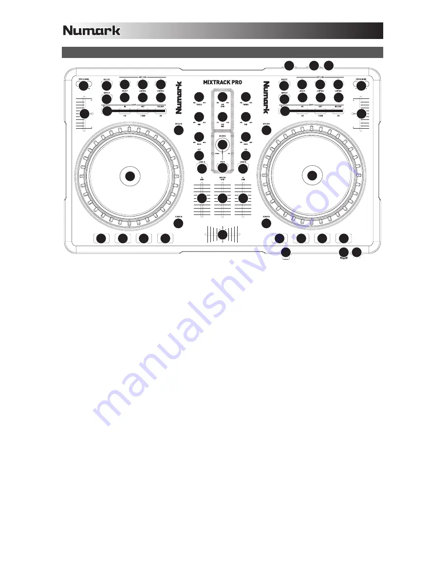 Numark Mixtrack Pro Скачать руководство пользователя страница 4