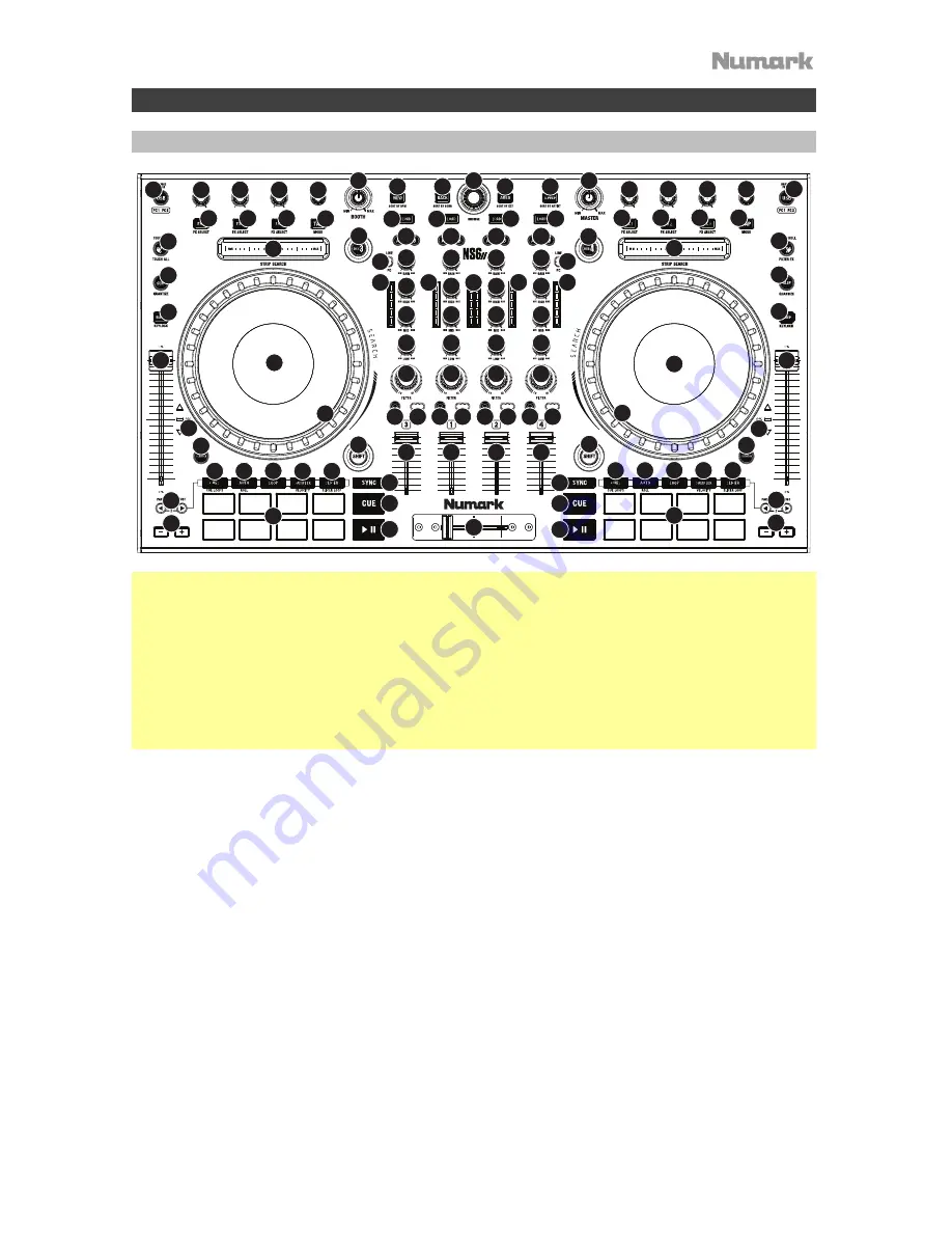 Numark NS6 II Quick Start Manual Download Page 15