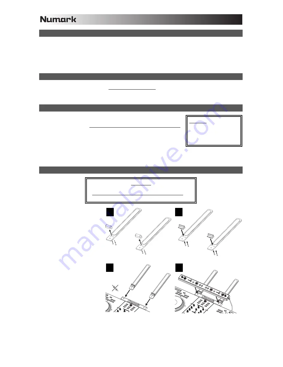 Numark NSFX Quick Start Manual Download Page 10