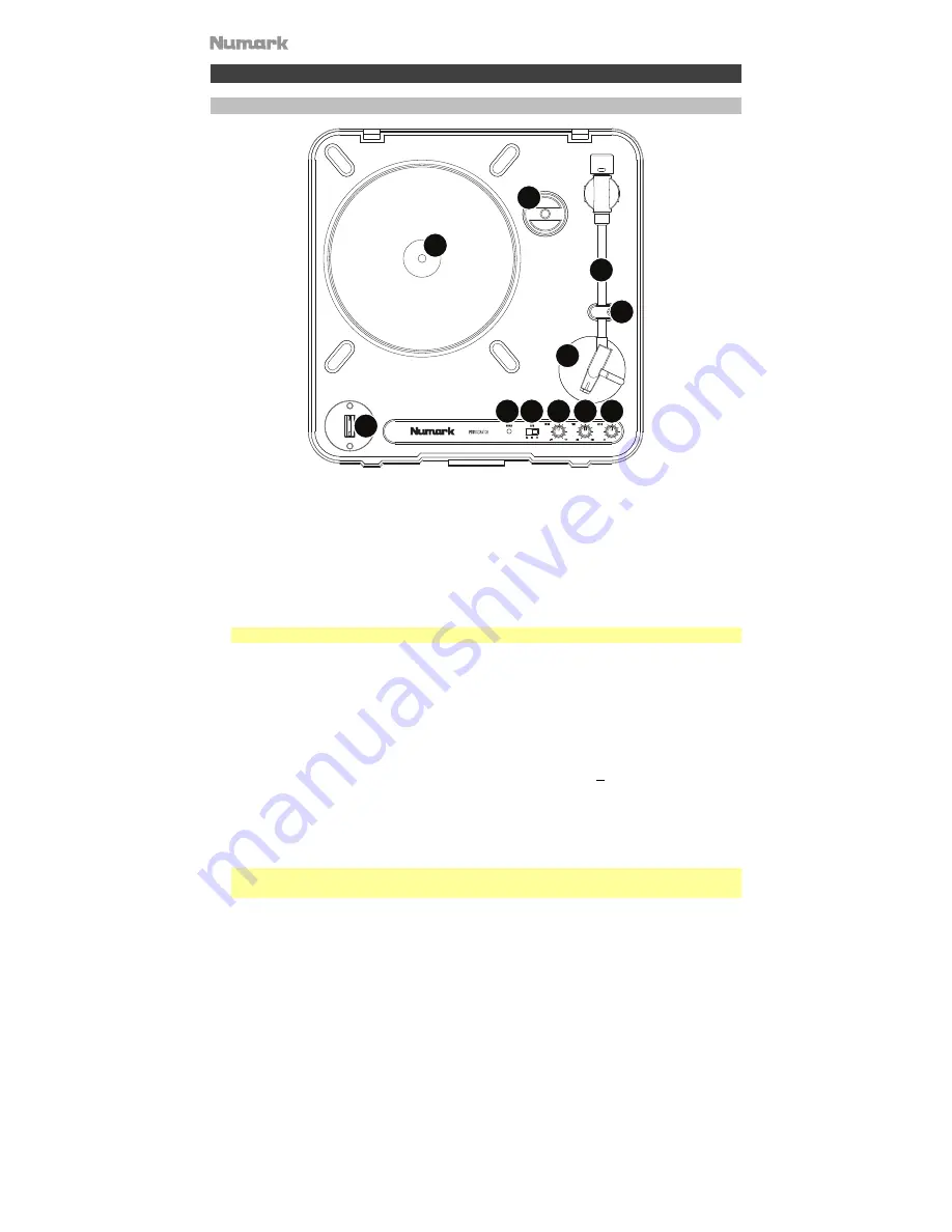 Numark PT01 Scratch Скачать руководство пользователя страница 16