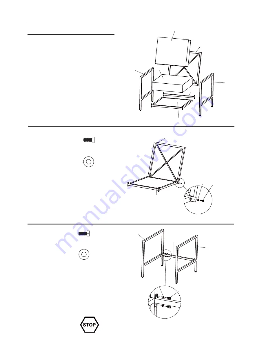 Numark Roxboro Cove Assembly Instructions Manual Download Page 3