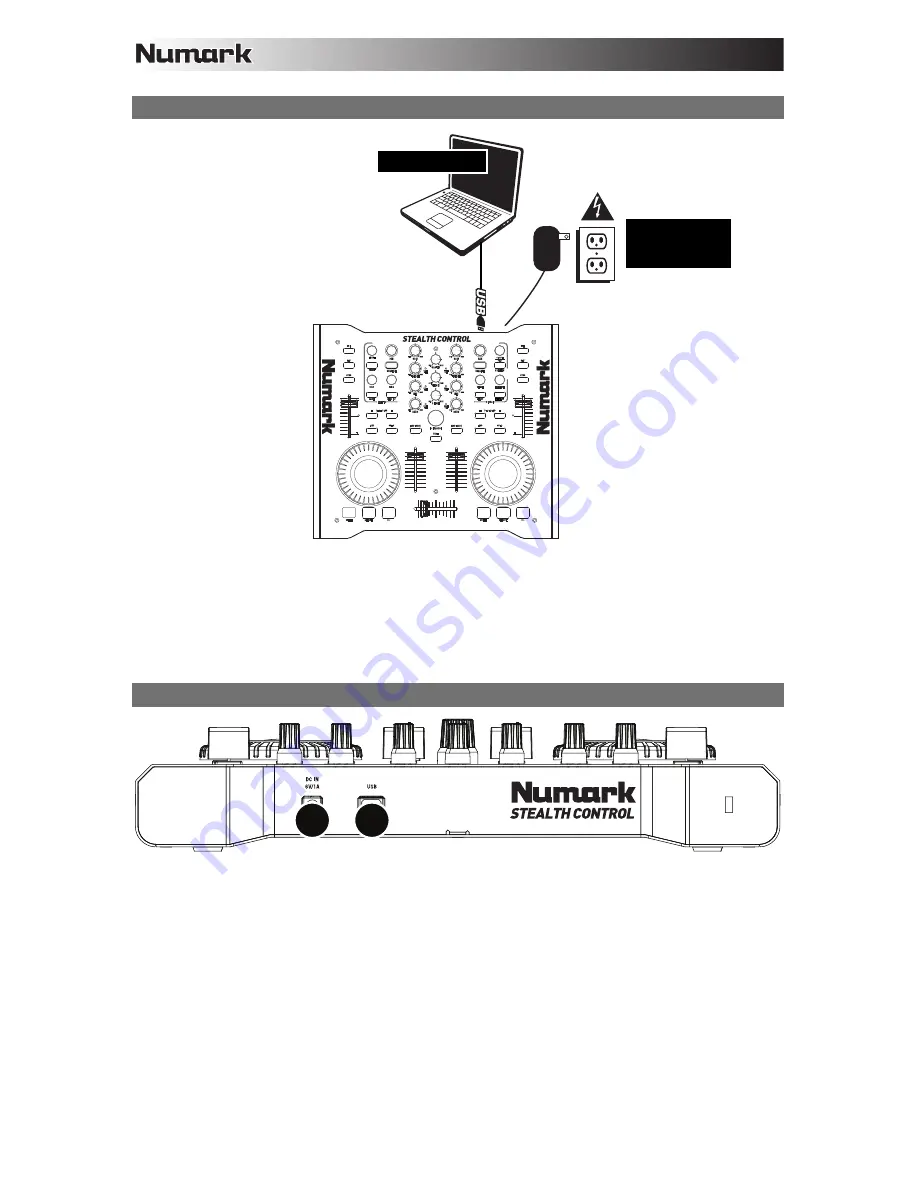 Numark STEALTH CONTROL Quick Start Manual Download Page 8