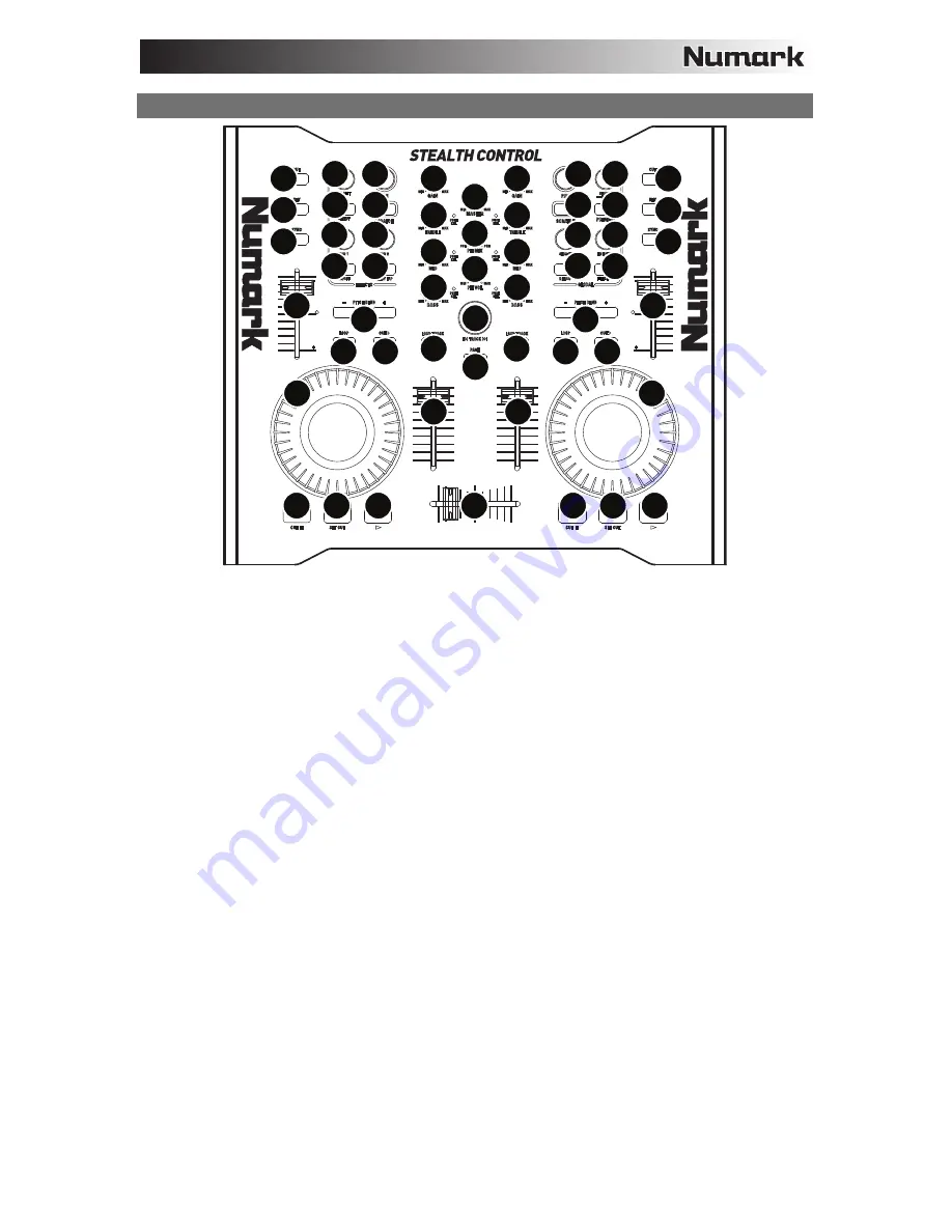 Numark STEALTH CONTROL Quick Start Manual Download Page 9